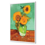 Sunflower On Green