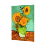 Sunflower On Green