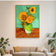 Sunflower On Green