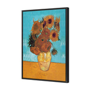 Sunflowers On Blue