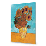 Sunflowers On Blue