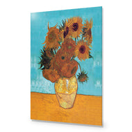 Sunflowers On Blue