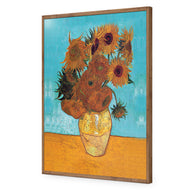 Sunflowers On Blue