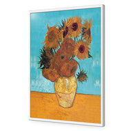 Sunflowers On Blue