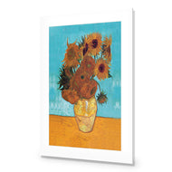 Sunflowers On Blue