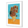 Sunflowers On Blue