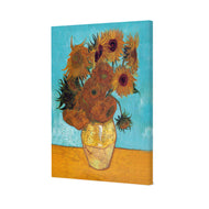 Sunflowers On Blue