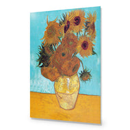 Sunflowers On Blue