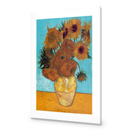 Sunflowers On Blue