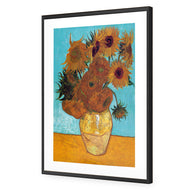 Sunflowers On Blue