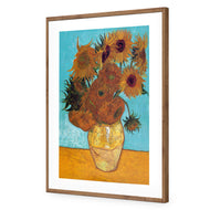 Sunflowers On Blue
