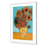 Sunflowers On Blue