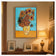 Sunflowers On Blue