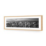 Manhattan Skyline Landscape Black & White