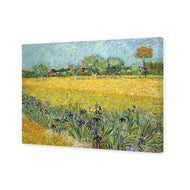 Field with Flowers near Arles - by Van Gogh