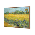 Field with Flowers near Arles - by Van Gogh
