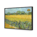 Field with Flowers near Arles - by Van Gogh