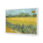 Field with Flowers near Arles - by Van Gogh