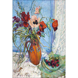 Vase of Wild Poppies