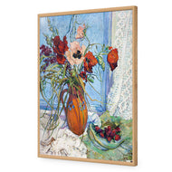 Vase of Wild Poppies