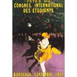 Fetes Du Congres International by Leonetto Cappiello (1907)