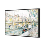 Tugboat at the Pont Neuf by Paul Signac