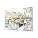 Tugboat at the Pont Neuf by Paul Signac