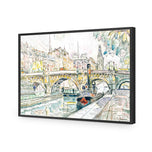 Tugboat at the Pont Neuf by Paul Signac