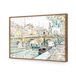 Tugboat at the Pont Neuf by Paul Signac