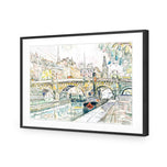 Tugboat at the Pont Neuf by Paul Signac