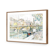 Tugboat at the Pont Neuf by Paul Signac
