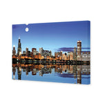 Chicago Under Moonlight