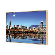 Chicago Under Moonlight