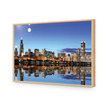 Chicago Under Moonlight