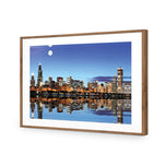 Chicago Under Moonlight