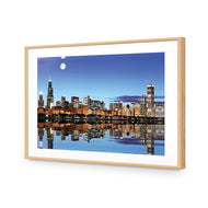 Chicago Under Moonlight