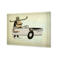 Cowboy in Car