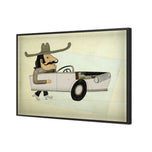 Cowboy in Car