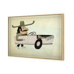 Cowboy in Car