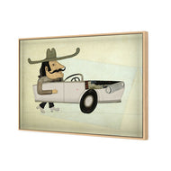 Cowboy in Car
