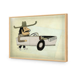 Cowboy in Car
