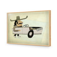 Cowboy in Car