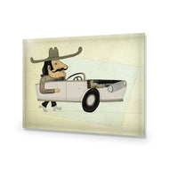 Cowboy in Car