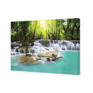 Waterfall Sunset