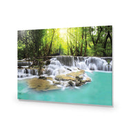 Waterfall Sunset