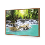 Waterfall Sunset