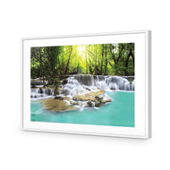 Waterfall Sunset
