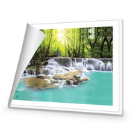 Waterfall Sunset