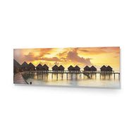 Bridge to Balinese Huts