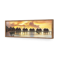 Bridge to Balinese Huts